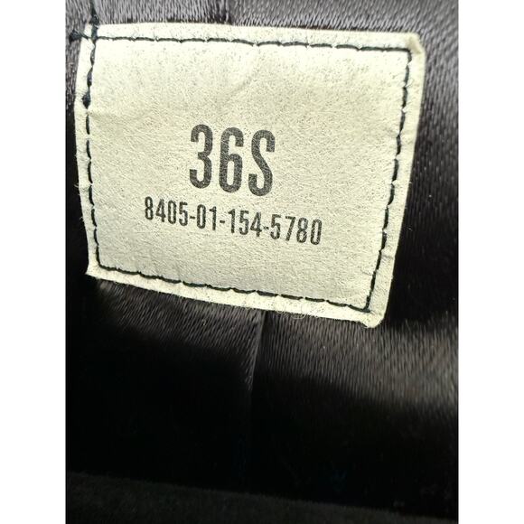 Vintage US Navy wool peacoat 36S - Picture 4 of 9